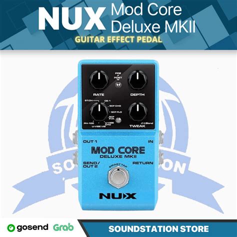 Jual NUX Mod Core Deluxe MKII Modulation Guitar Pedal Effect Efek