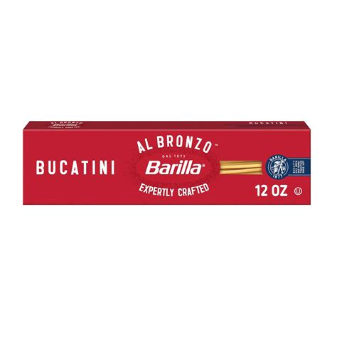 Amazon Barilla Al Bronzo Bucatini Pasta 12 Oz Bronze Cut