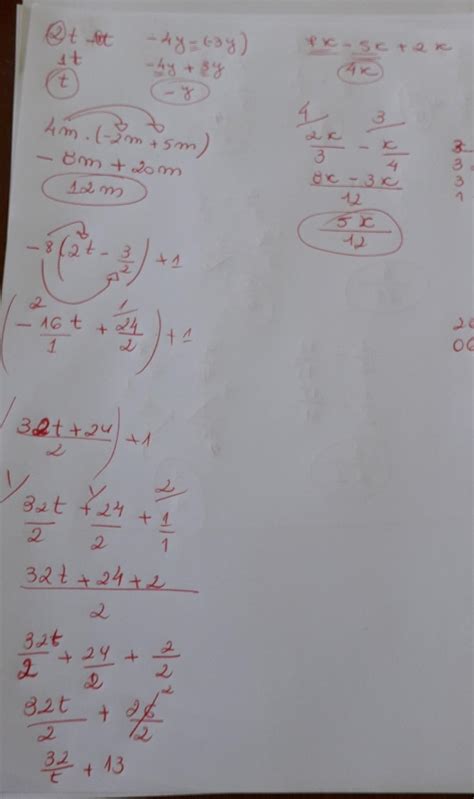 22 Simplifique no caderno as expressões algébricas a seguir a 2t