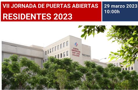 Vii Jornada De Puertas Abiertas Residentes 2023 Departamento De Salud