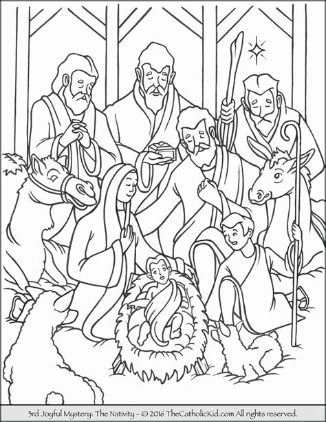 Nativity Characters Coloring Pages at GetColorings.com | Free printable colorings pages to print ...