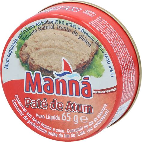 Manná Tuna Pâté 65g Fish Paté Pate And Spreads Cans Jarred Goods