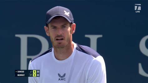 Match Point A Murray Def L Sonego Toronto R Tennis