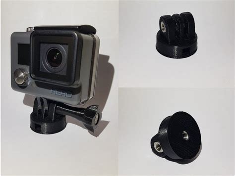 GoPro Tripod Mount - DownloadFree3D.com