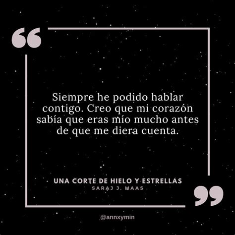 Una Corte De Hielo Y Estrellas Frases Citas De Libros Frases