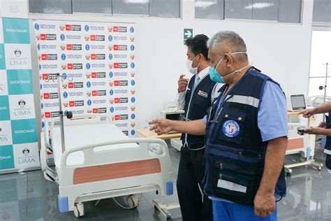 Hospital Nacional Hipolito Unanue Recibe Equipos Para UCI Y