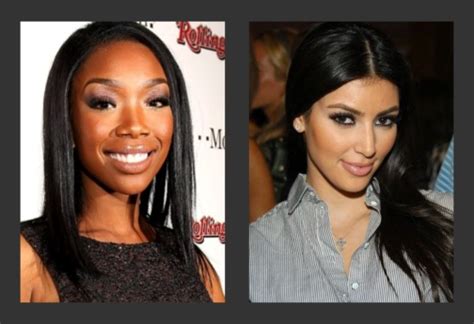 Beef Alert Kim Kardashian And Brandy