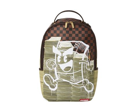 Sprayground Money On The Run Boys Stacks Backpack Dlxv Nycmode