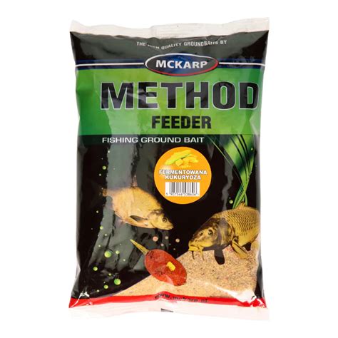 Zanęta Method Feeder MCKARP 1kg Fermentowana Kukurydza