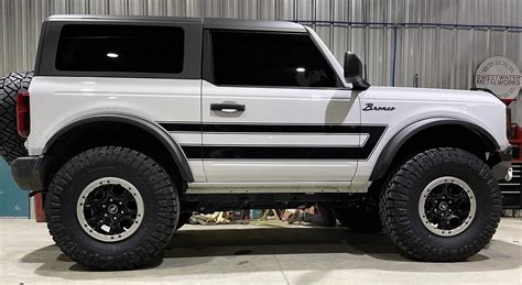 2021 Up Ford Bronco Retro Explorer” Style Side Graphics Kit Vinyl