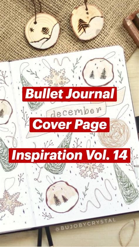 Bullet Journal Cover Page Inspiration Vol. 14: An immersive guide by ...