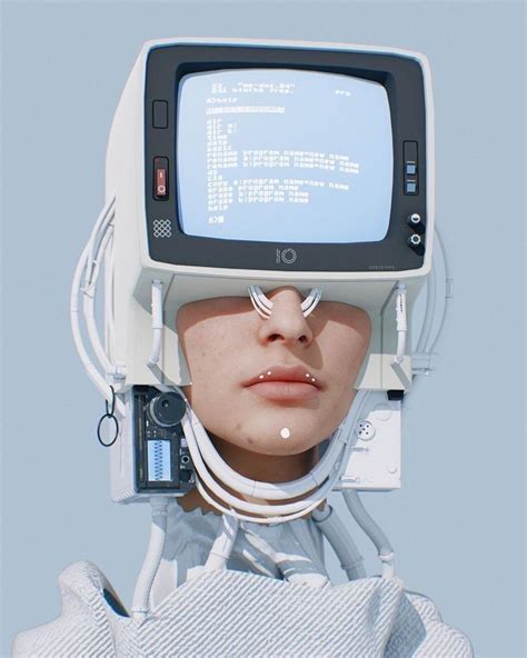 Pin By Ania Zhao On Idea Cyberpunk Art Retro Futurism Futuristic Art