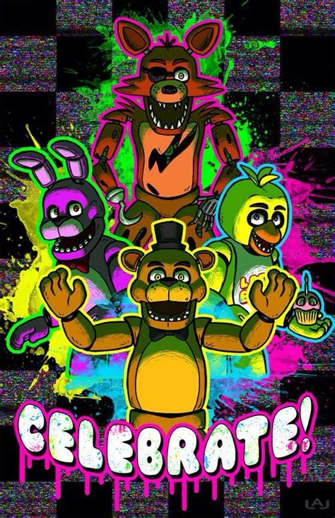 Celebrate Five Nights At Freddys Fnaf Five Night