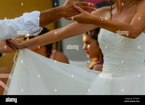 Bride And Groom Dance With Father In Law Father And Mother And Mother