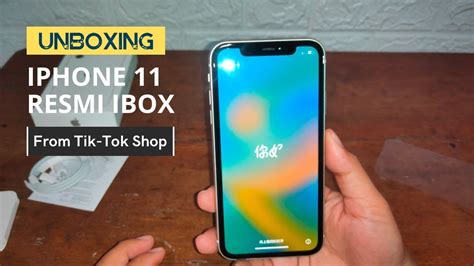 UNBOXING IPhone 11 IBOX FROM TIKTOK SHOP YouTube