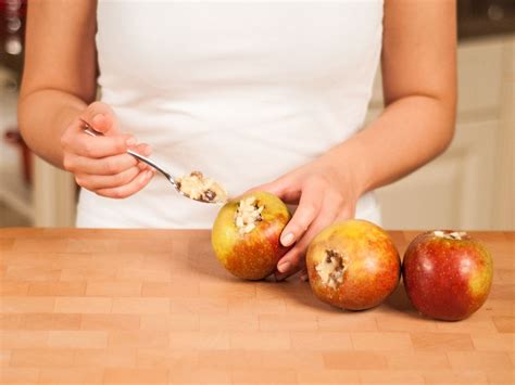 Marzipan Stuffed Baked Apples Recipe Kitchen Stories