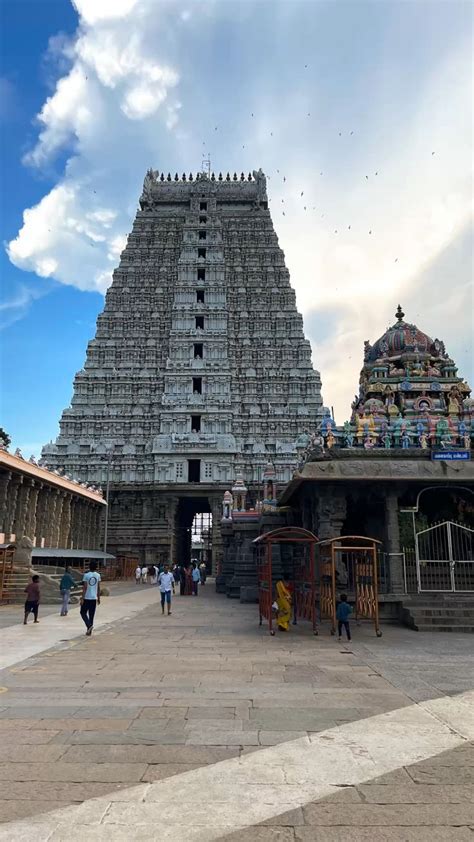 Arunachaleswarar Temple, Arunachala Hill, Tiruvannamalai, Tamil Nadu ...