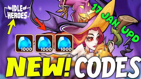 Newest ⚠️idle Heroes Codes 2024 Idle Redeem Codes 2024 Code Idle