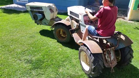 Sears Ss Super Tandem Garden Tractor Youtube