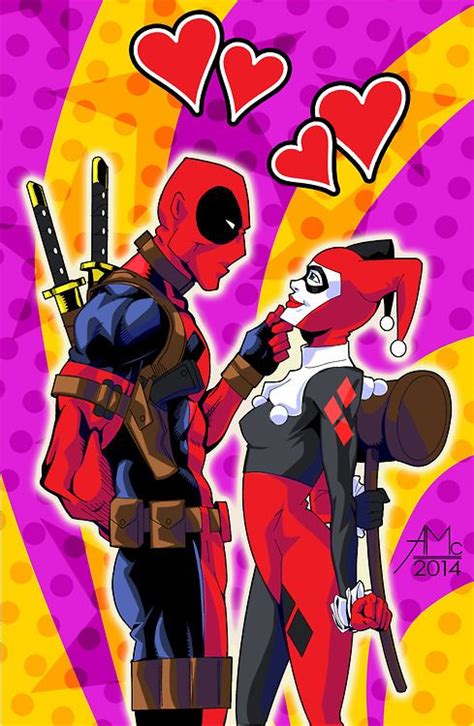 98 Best Images About Harley Quinn And Deadpool On Pinterest Ship It Harley Quinn And Natural