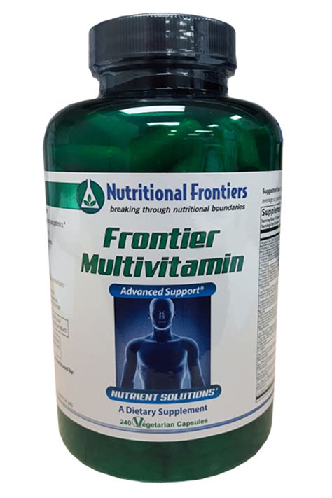 Nutritional Frontiers