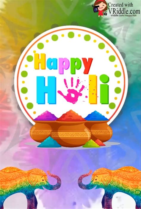 Happy Holi Animated Greeting Video 2021 – VRiddle