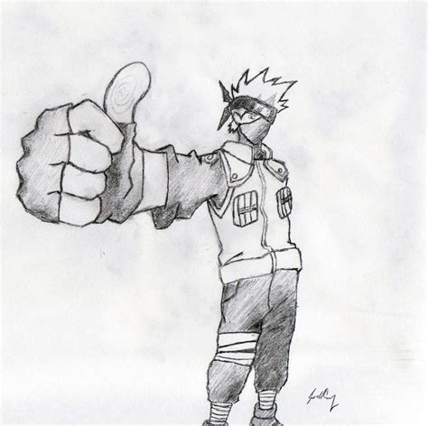 Kakashi Thumb Up by narutoFREAK1115 on deviantART