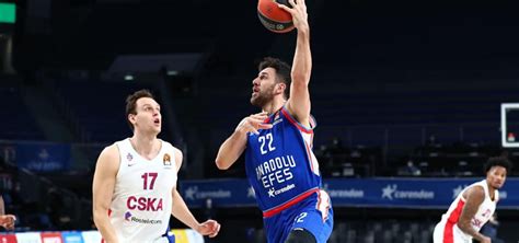 Diretta Cska Mosca Anadolu Efes Streaming Video Tv Turchi In