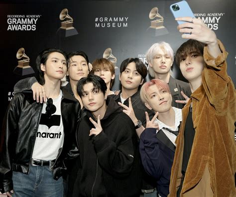 240427 Grammy Museum On X Ateez Present It Was A Dreamy Day Having The Members Of