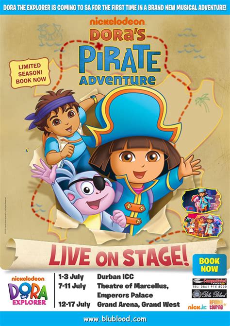 Nickalive Nickelodeons Doras Pirate Adventure Makes Sail For