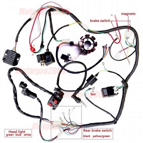 Chinese Motorcycle 150cc Wiring Diagram