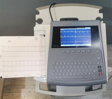 Gebraucht Sold Ge Mac 1600 Ekg Gerät Elektrokardiograph Auf Trolley At