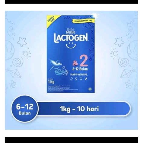 Jual Nestle Lactogen 2 Susu Formula 6 12 Bulan Box 1 Kg Shopee Indonesia