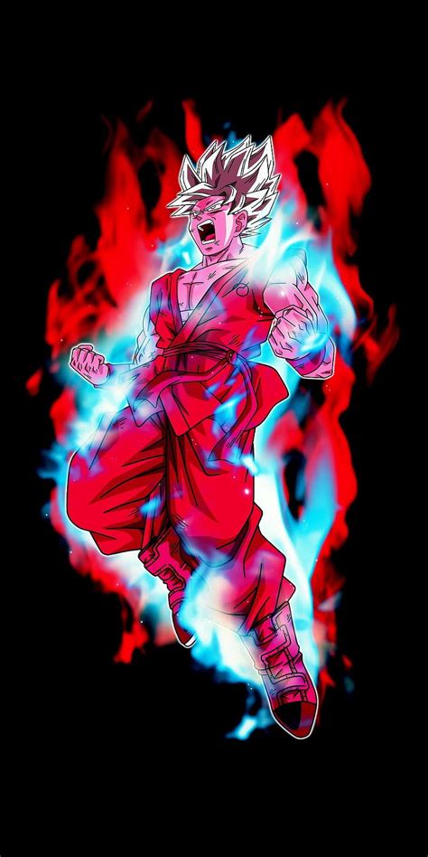 Goku Blue Kaioken Hd Phone Wallpaper Pxfuel