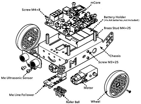 Vue ÉclatÉe Mbot