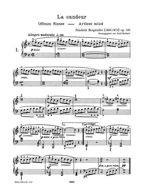 Burgmuller 25 Etudes Pdf