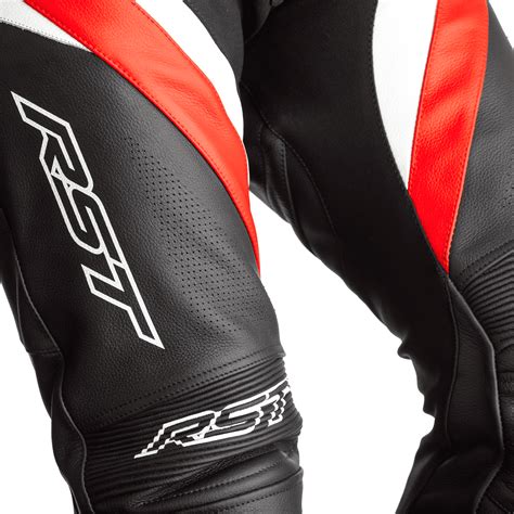 RST Tractech Evo 4 Jeans Black Red White Two Wheel Centre