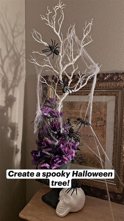 Create a spooky Halloween tree! | Halloween decorations, Diy halloween ...