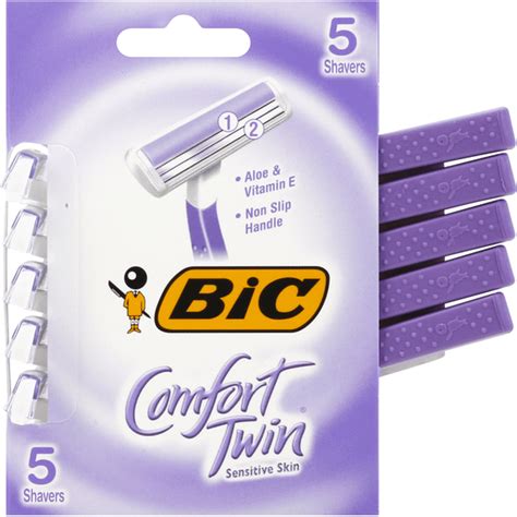 BiC Shaver, Sensitive Skin (5 each) - Instacart