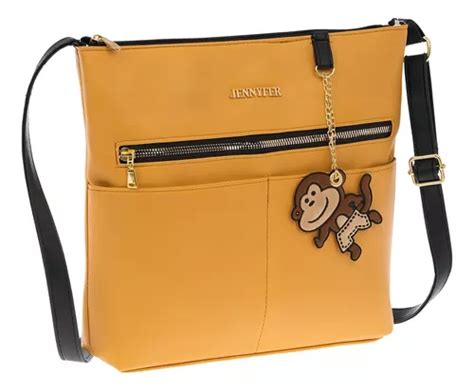 Bolsa Jennyfer Crossbody Ultra Ligera Bolso Dama Mujer Acabado De