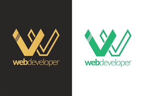 Web Developer Logo Vector Art, Icons, and Graphics for Free Download