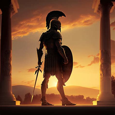 Spartan Warrior Art