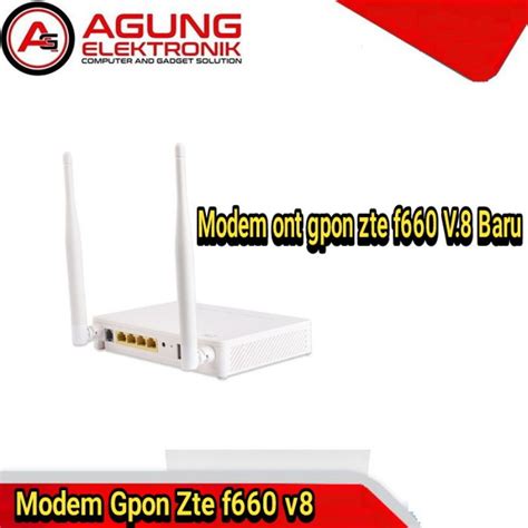 Jual Modem Ont Gpon Zte F V Baru Shopee Indonesia