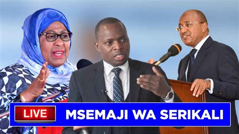 Live Msemaji Wa Serikali Msigwa Anatoa Taarifa Muhimu Muda Huu