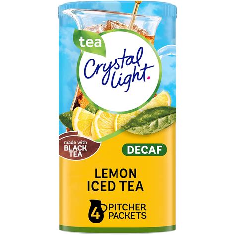 Amazon Crystal Light Sugar Free Decaffeinated Lemon Iced Tea