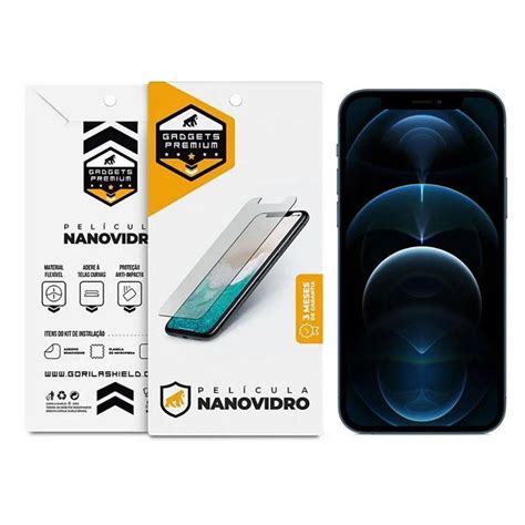 Película para Iphone 12 Pro Nano Vidro GShield KaBuM