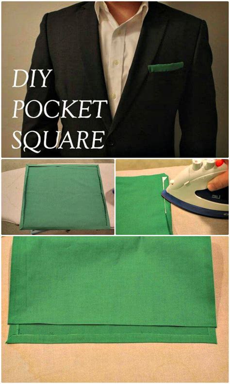 10 Beautiful DIY Pocket Square Ideas - DIY Crafts