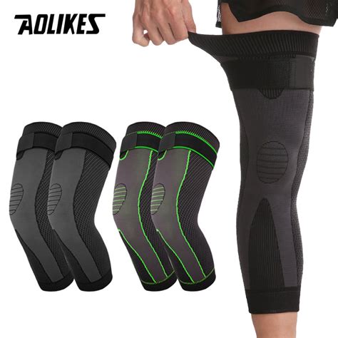 Aolikes Sport Full Leg Compression Sleeves Knee Braces Support