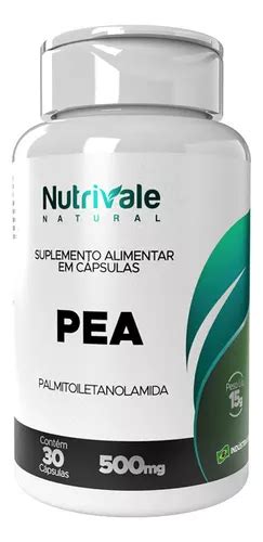 Pea Palmitoiletanolamida Nutrivale 30 Cápsulas Original MercadoLivre