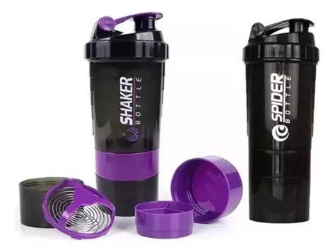 2 Pzas Mezclador De Proteínas Vaso Deportivo Shaker Para Gimnasio